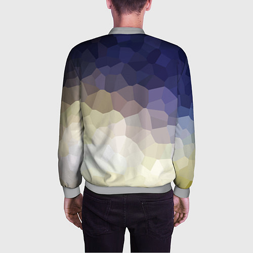 Мужской бомбер LAND ROVER / 3D-Меланж – фото 4