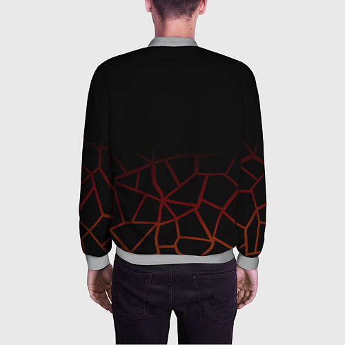 Мужской бомбер PEUGEOT / 3D-Меланж – фото 4