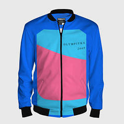 Бомбер мужской Cyberpunk 2077 Olympiyka, цвет: 3D-черный