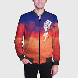 Бомбер мужской Акудама Драйв, цвет: 3D-черный — фото 2