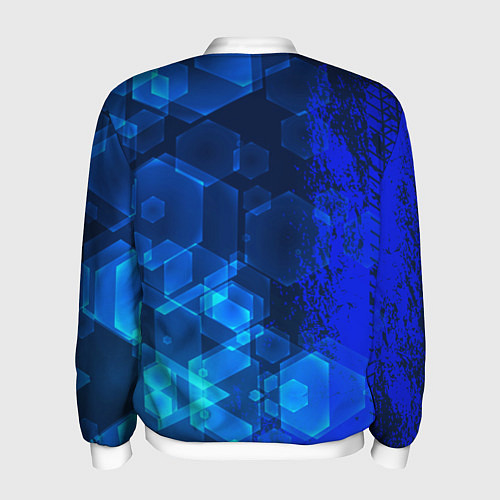 Мужской бомбер Volkswagen / 3D-Белый – фото 2