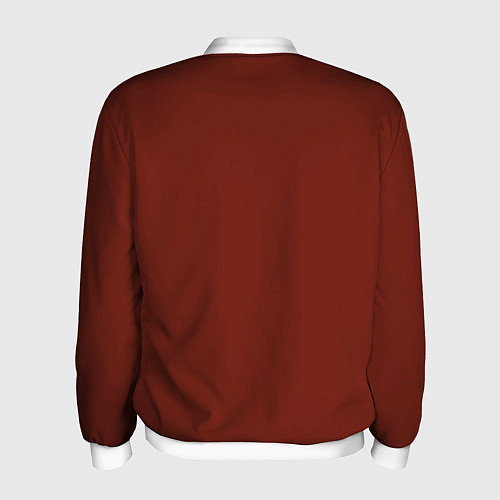 Мужской бомбер Русский медведь в шляпе / 3D-Белый – фото 2