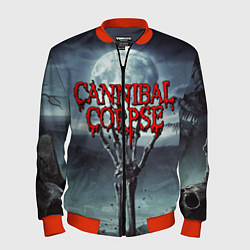 Бомбер мужской CANNIBAL CORPSE, цвет: 3D-красный