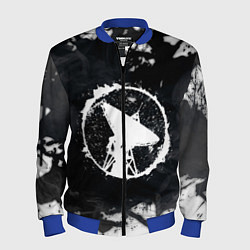 Бомбер мужской ГРОТ, цвет: 3D-синий