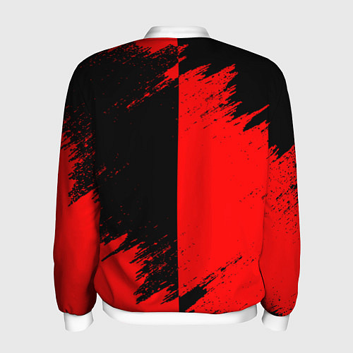 Мужской бомбер YAMAHA ЯМАХА / 3D-Белый – фото 2