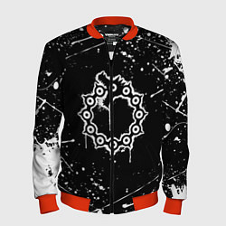 Бомбер мужской 7 СМЕРТНЫХ ГРЕХОВ МЕЛИОДАС, цвет: 3D-красный