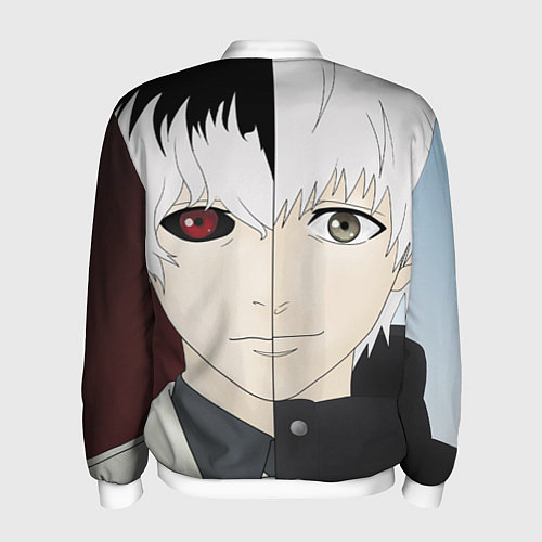 Мужской бомбер Сасаки Кен / 3D-Белый – фото 2