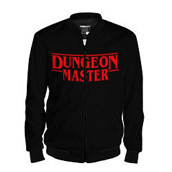 Бомбер мужской Stranger Dungeon Master, цвет: 3D-черный