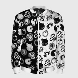 Мужской бомбер ЭМБЛЕМЫ МАГИЧЕСКАЯ БИТВА JK