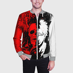 Бомбер мужской ИЧИГО БЛИЧ ICHIGO BLEACH, цвет: 3D-меланж — фото 2