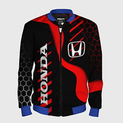 Бомбер мужской HONDA ХОНДА СПОРТ, цвет: 3D-синий