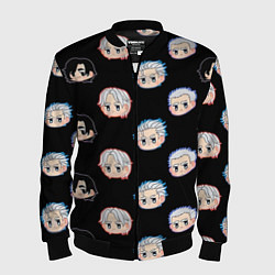 Бомбер мужской DMC Pattern, цвет: 3D-черный