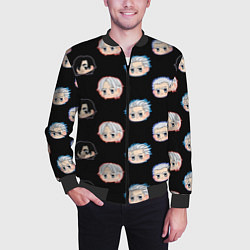 Бомбер мужской DMC Pattern, цвет: 3D-черный — фото 2