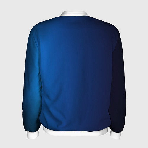 Мужской бомбер Сборная Италии / 3D-Белый – фото 2