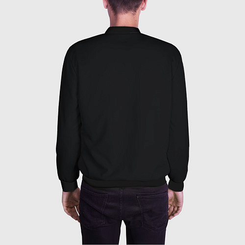 Мужской бомбер Криштиану Роналду Ювентус / 3D-Черный – фото 4
