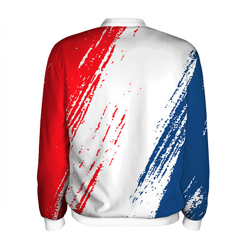 Мужской бомбер ФК ПСЖ FC PSG PARIS SG / 3D-Белый – фото 2