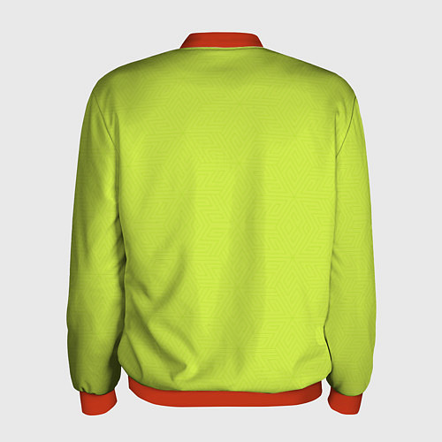 Мужской бомбер Форма Чехия гостевая / 3D-Красный – фото 2