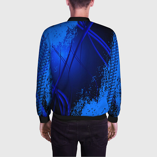 Мужской бомбер Volkswagen / 3D-Черный – фото 4