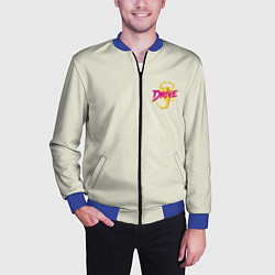 Бомбер мужской Drive - Скорпион Спина, цвет: 3D-синий — фото 2