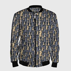 Мужской бомбер Шахматист