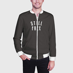 Бомбер мужской Marc Eckos Getting Up, цвет: 3D-белый — фото 2