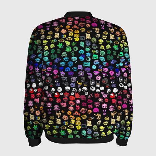 Мужской бомбер ПЕРСОНАЖИ ИГРЫ FNF / 3D-Черный – фото 2