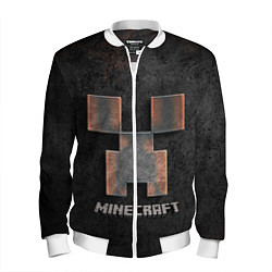 Мужской бомбер MINECRAFT TEXTURE IRON