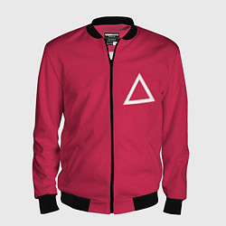 Мужской бомбер Треугольник