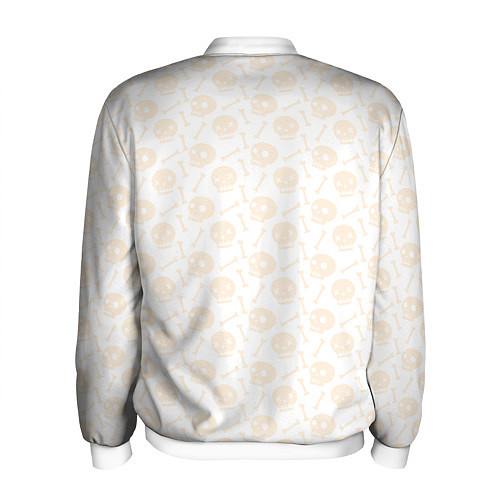 Мужской бомбер Patern Halloween 25 / 3D-Белый – фото 2