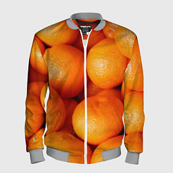 Мужской бомбер Мандаринчик чик