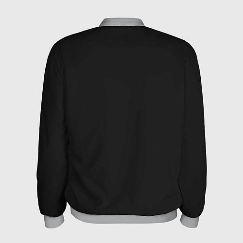 Мужской бомбер Кассано знак / 3D-Меланж – фото 2