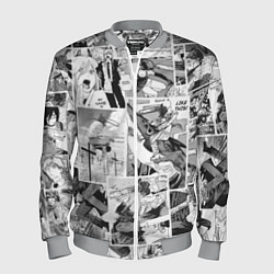 Мужской бомбер Chainsaw Man Человек-бензопила манга