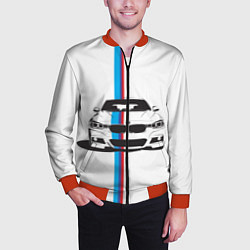 Бомбер мужской BMW WILD BEAST, цвет: 3D-красный — фото 2