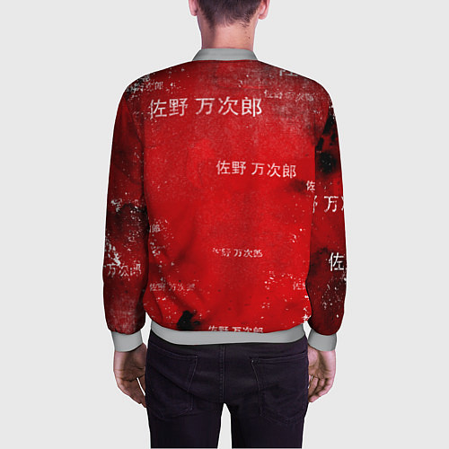 Мужской бомбер МАЙКИ МАНДЗИРО ТОСВА RED / 3D-Меланж – фото 4