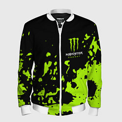 Мужской бомбер Monster Energy green