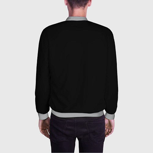 Мужской бомбер Code Vein - Вампиры / 3D-Меланж – фото 4