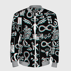 Мужской бомбер ТОКИЙСКИЕ МСТИТЕЛИ ГЛИТЧ, GLITCH