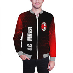 Бомбер мужской AC MILAN AC Milan Графика, цвет: 3D-меланж — фото 2