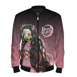 Бомбер мужской НЕЗУКО NEZUKO SLAYER, цвет: 3D-черный