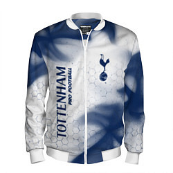 Бомбер мужской TOTTENHAM HOTSPUR Pro Football - Пламя, цвет: 3D-белый