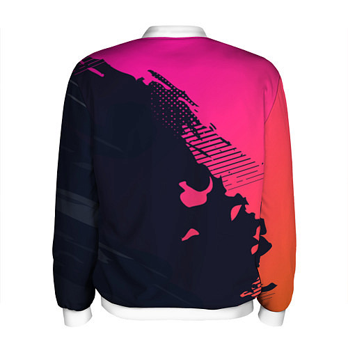 Мужской бомбер Форза Хорайзен 5 Forza Horizon 5 / 3D-Белый – фото 2