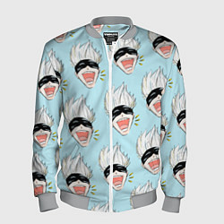 Мужской бомбер Узор с Сатору