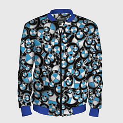 Мужской бомбер BMW PATTERN LOGO