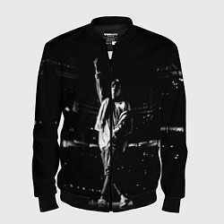 Бомбер мужской Фараон на Сцене Pharaoh ЧБ, цвет: 3D-черный