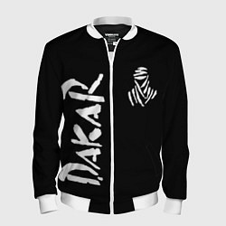 Бомбер мужской Дакар ралли, цвет: 3D-белый