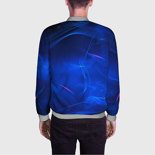 Мужской бомбер Мазда mazda / 3D-Меланж – фото 4