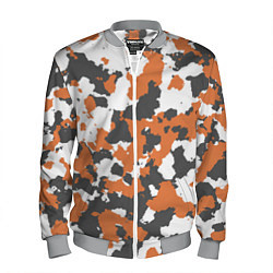 Мужской бомбер Orange Camo