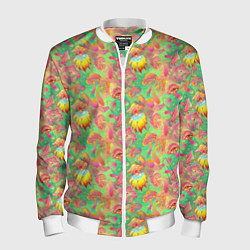 Мужской бомбер Магические Грибы Психоделика