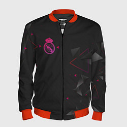 Мужской бомбер Реал Мадрид форма абстрактная