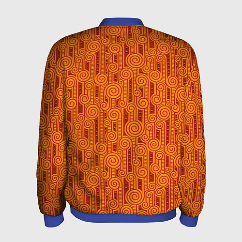 Мужской бомбер Сакатекас Мексика / 3D-Синий – фото 2